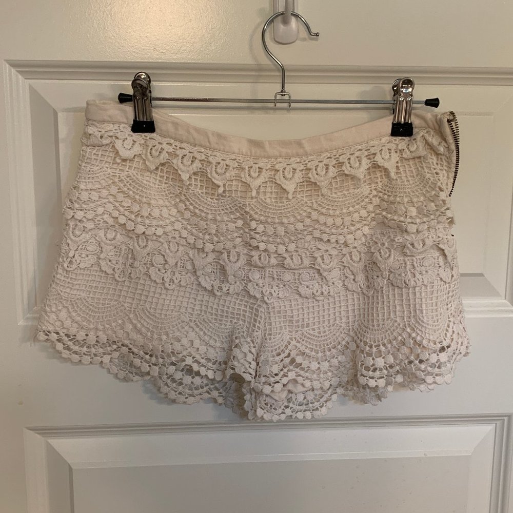 Crochet Lace Shorts from Urban Outfitters
